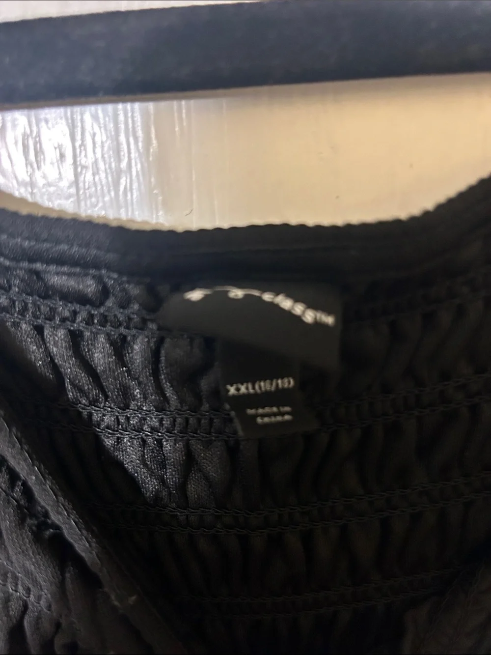 Black XXL (size 16/18) girls dress